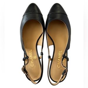 Chanel Sling back shoes